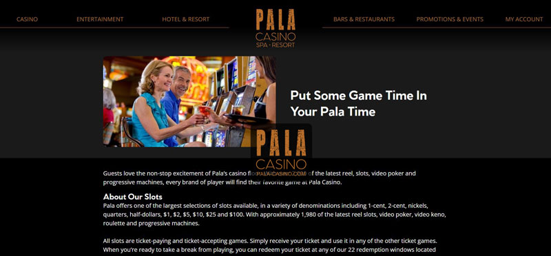 Welcome Bonus up to $500 Pala Casino USA
